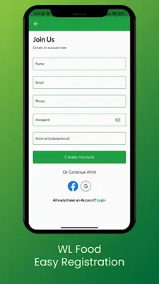 WL Food android App screenshot 0
